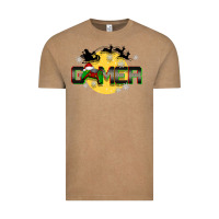 Vintage Coffee Christmas gamer Vintage Tee - BarkalooDesign