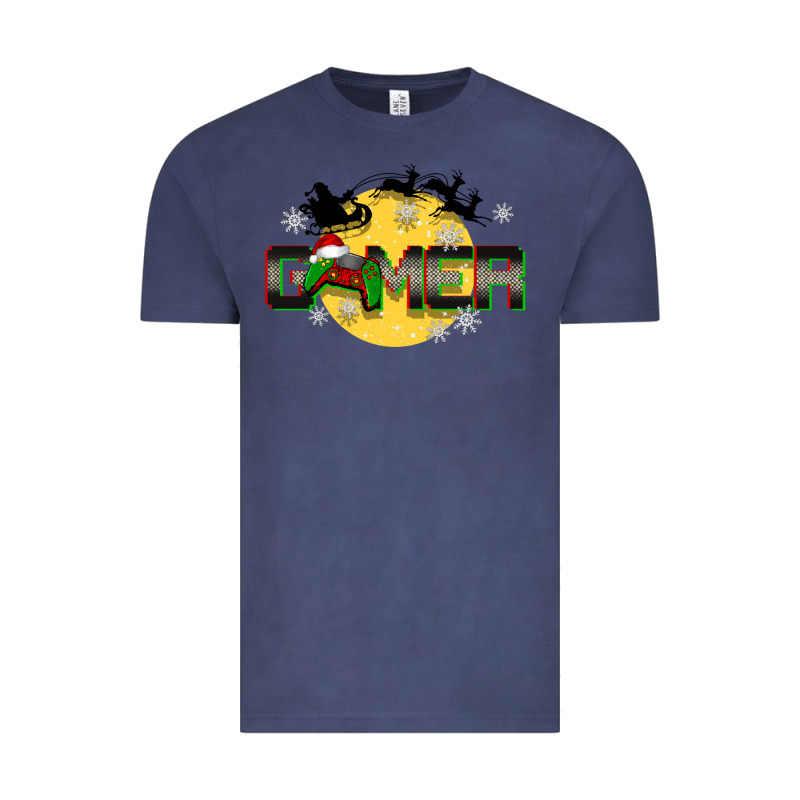Christmas Gamer Vintage Tee by BarkalooDesign | Teevron
