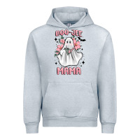Heather Grey boo jee mama Urban Hoodie - MaliasSmallBusiness