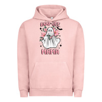 Pigment Salmon boo jee mama Urban Hoodie - MaliasSmallBusiness