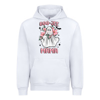 White boo jee mama Urban Hoodie - MaliasSmallBusiness