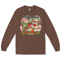Chestnut farm fresh strawberries Long Sleeve Tee - Zillion Design Studio