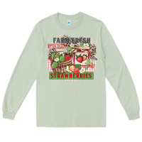 Matcha farm fresh strawberries Long Sleeve Tee - Zillion Design Studio