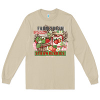 Mushroom farm fresh strawberries Long Sleeve Tee - Zillion Design Studio