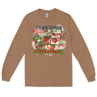 Toasted Coconut farm fresh strawberries Long Sleeve Tee - Zillion Design Studio