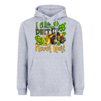 Heather Grey a little dirt never hurt st patricks bulldozer Heavyweight Hoodie - JahusDesignShop