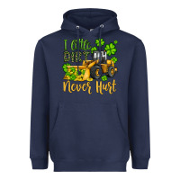 Navy a little dirt never hurt st patricks bulldozer Heavyweight Hoodie - JahusDesignShop