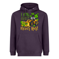 Plum a little dirt never hurt st patricks bulldozer Heavyweight Hoodie - JahusDesignShop
