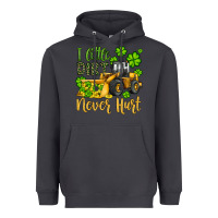 Smoke a little dirt never hurt st patricks bulldozer Heavyweight Hoodie - JahusDesignShop