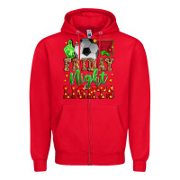 Red friday night lights soccer Zipper Hoodie - Zillion Design Studio