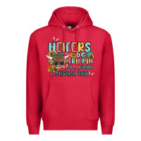 Cardinal heifers be trippin' Premium Hoodie - MaliasSmallBusiness