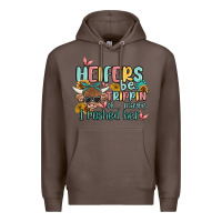 Coffee heifers be trippin' Premium Hoodie - MaliasSmallBusiness