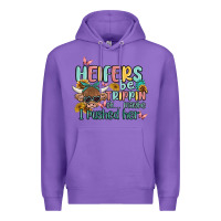 Purple heifers be trippin' Premium Hoodie - MaliasSmallBusiness
