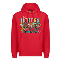Red heifers be trippin' Premium Hoodie - MaliasSmallBusiness