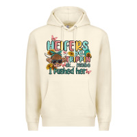 Sandshell heifers be trippin' Premium Hoodie - MaliasSmallBusiness