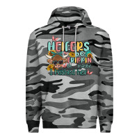 Slate Camo heifers be trippin' Premium Hoodie - MaliasSmallBusiness