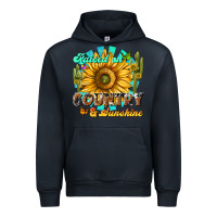 Navy raised on country  sunshine Urban Hoodie - NancyCooperArtShop