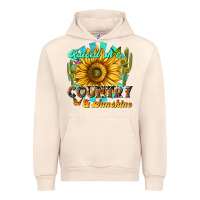 Sandshell raised on country  sunshine Urban Hoodie - NancyCooperArtShop