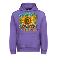 Tulip raised on country  sunshine Urban Hoodie - NancyCooperArtShop