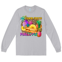 Moon Dust farm fresh pineapple Long Sleeve Tee - Zillion Design Studio