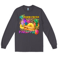 Smoke farm fresh pineapple Long Sleeve Tee - Zillion Design Studio