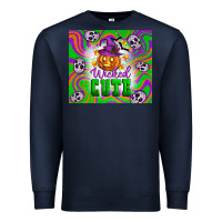 Navy Wicked cute halloween Premium Sweatshirt - Artiststas