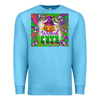 Ocean Blue Wicked cute halloween Premium Sweatshirt - Artiststas