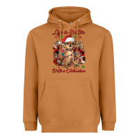 Meerkat christmas life is better with a chihuahua Heavyweight Hoodie - JahusDesignShop