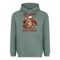 Sage christmas life is better with a chihuahua Heavyweight Hoodie - JahusDesignShop
