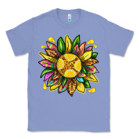Colony Blue lemon sunflower Classic Tee - texasbilliewilder