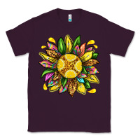 Plum lemon sunflower Classic Tee - texasbilliewilder