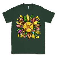 Sports Green lemon sunflower Classic Tee - texasbilliewilder