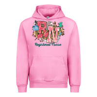 Fuchsia Pink rn registered nurse western Urban Hoodie - NancyCooperArtShop