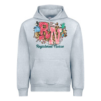 Heather Grey rn registered nurse western Urban Hoodie - NancyCooperArtShop