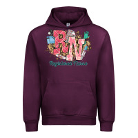 Mauve Wine rn registered nurse western Urban Hoodie - NancyCooperArtShop