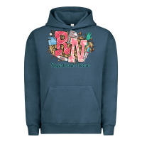 Pigment Midnight Navy rn registered nurse western Urban Hoodie - NancyCooperArtShop