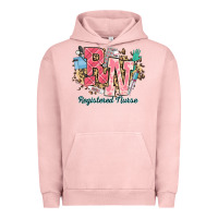 Pigment Salmon rn registered nurse western Urban Hoodie - NancyCooperArtShop