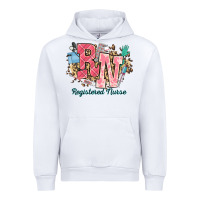 White rn registered nurse western Urban Hoodie - NancyCooperArtShop