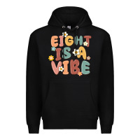Black eight is a vibe Premium Hoodie - MaliasSmallBusiness