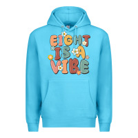 Ocean Blue eight is a vibe Premium Hoodie - MaliasSmallBusiness