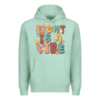 Seafoam eight is a vibe Premium Hoodie - MaliasSmallBusiness