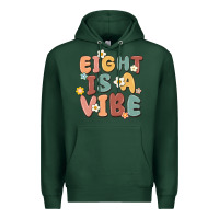 Sports Green eight is a vibe Premium Hoodie - MaliasSmallBusiness