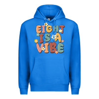 True Royal eight is a vibe Premium Hoodie - MaliasSmallBusiness