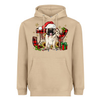 Mushroom christmas joy pug Heavyweight Hoodie - JahusDesignShop