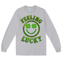 Moon Dust feeling lucky with leopard Long Sleeve Tee - RanaPortraitStore