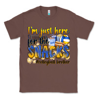 Chestnut i'm just here for the snacks #volleyball brother Classic Tee - Zillion Design Studio
