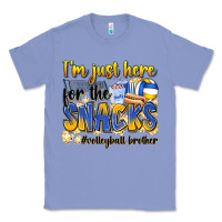 Colony Blue i'm just here for the snacks #volleyball brother Classic Tee - Zillion Design Studio