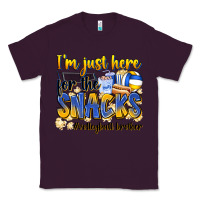 Plum i'm just here for the snacks #volleyball brother Classic Tee - Zillion Design Studio