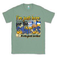 Sage i'm just here for the snacks #volleyball brother Classic Tee - Zillion Design Studio