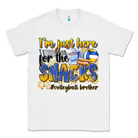 White i'm just here for the snacks #volleyball brother Classic Tee - Zillion Design Studio